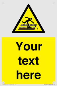 Custom Figure on Roof Sign